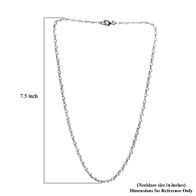 Montezuma Prasiolite Station Necklace 20 Inches in Platinum Over Sterling Silver 13.00 ctw