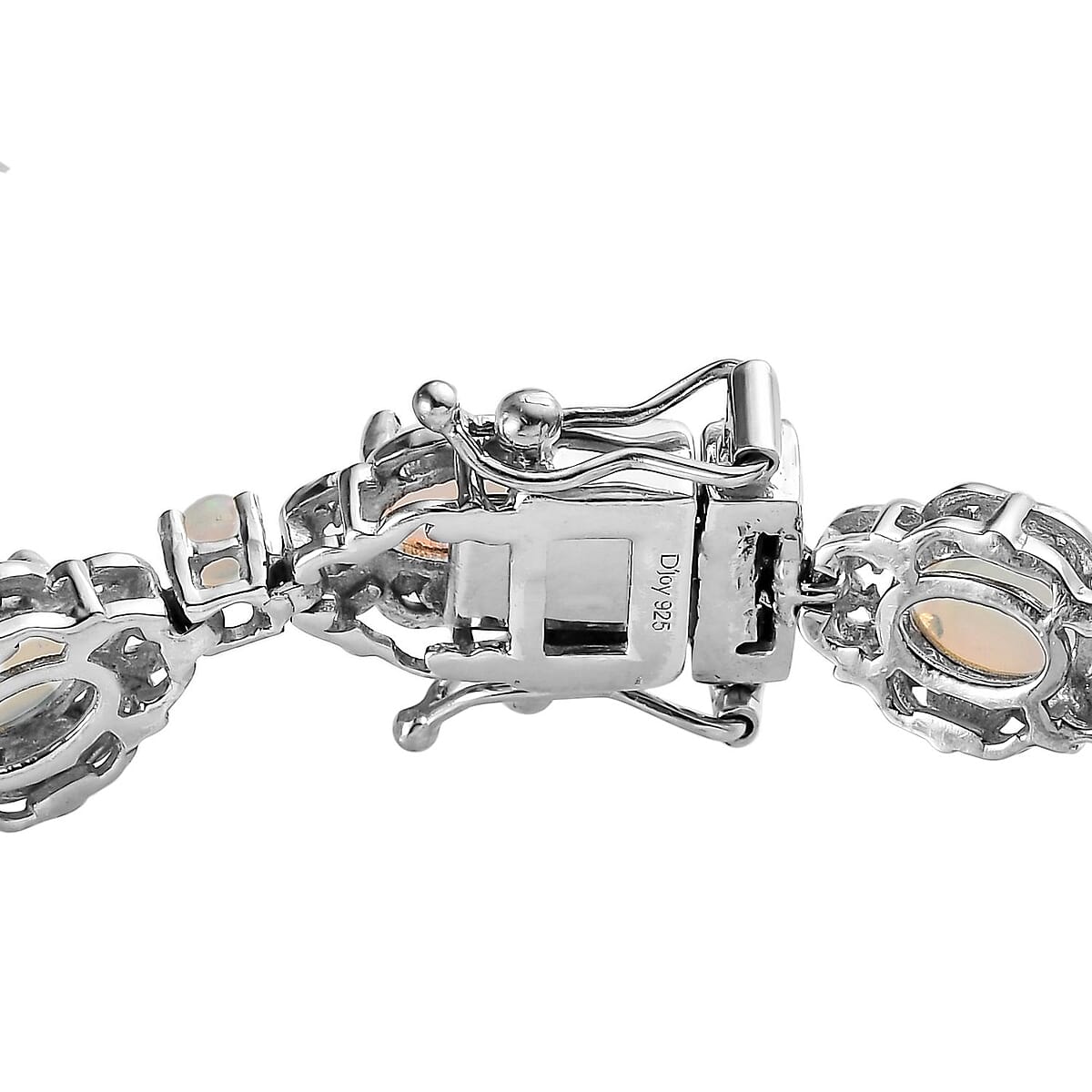 Premium Ethiopian Welo Opal Bracelet in Platinum Over Sterling Silver (6.50 In) 7.15 ctw image number 3
