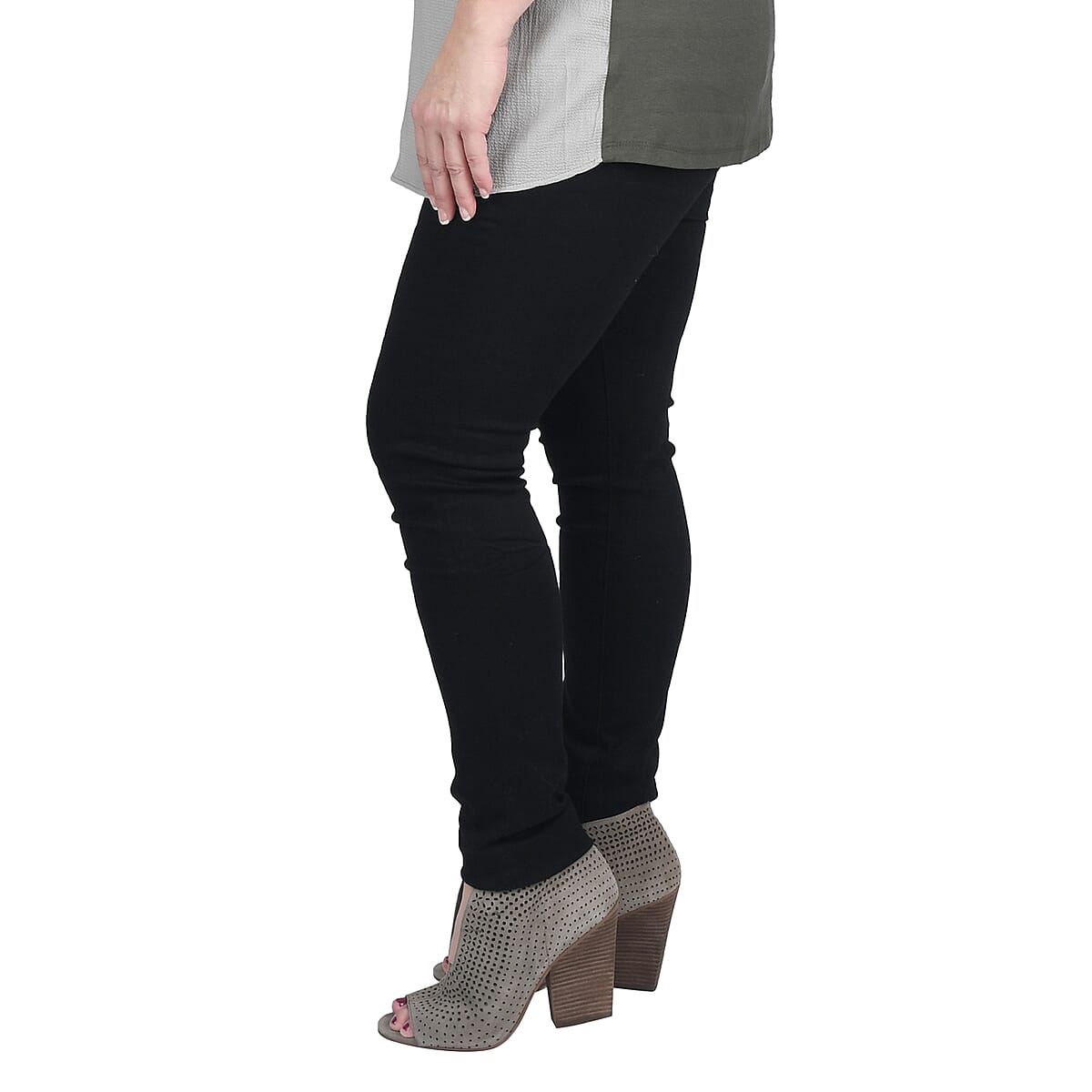 BUFFALO Black Denim Skinny Jeans - Size 32 image number 2