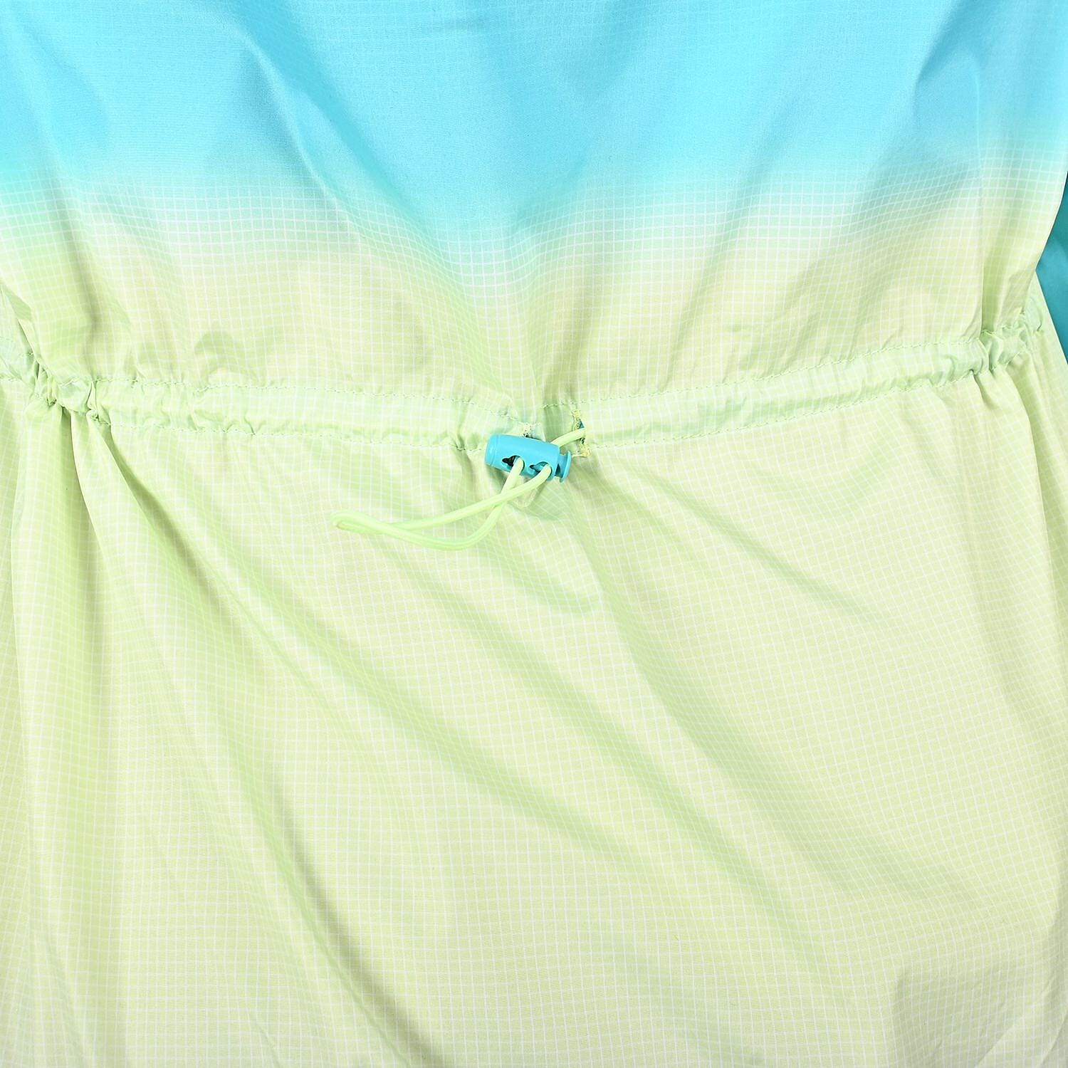 LAYER 8 Teal Ombre Windbreaker
