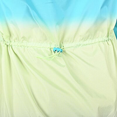 LAYER 8 Teal Ombre Windbreaker