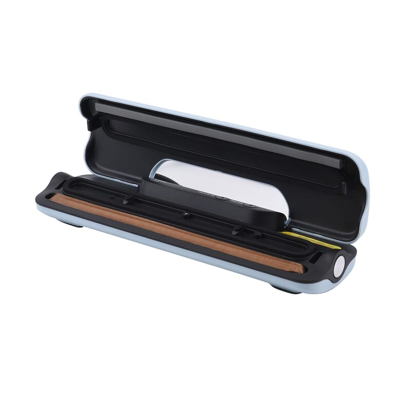 Homesmart Light Blue Vacuum Sealer with Seal, Roll Bag and Vacuum Bags