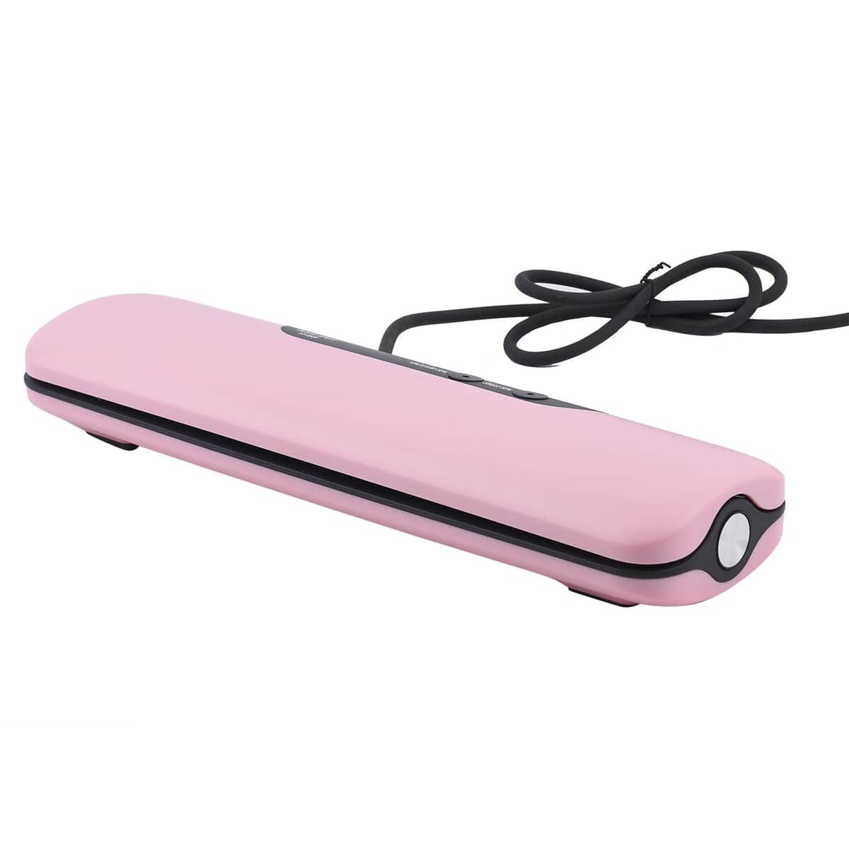 Homesmart Light Pink Vacuum Sealer with Seal, Roll Bag and Vacuum Bags image number 1