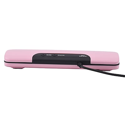 Homesmart Light Pink Vacuum Sealer with Seal, Roll Bag and Vacuum Bags