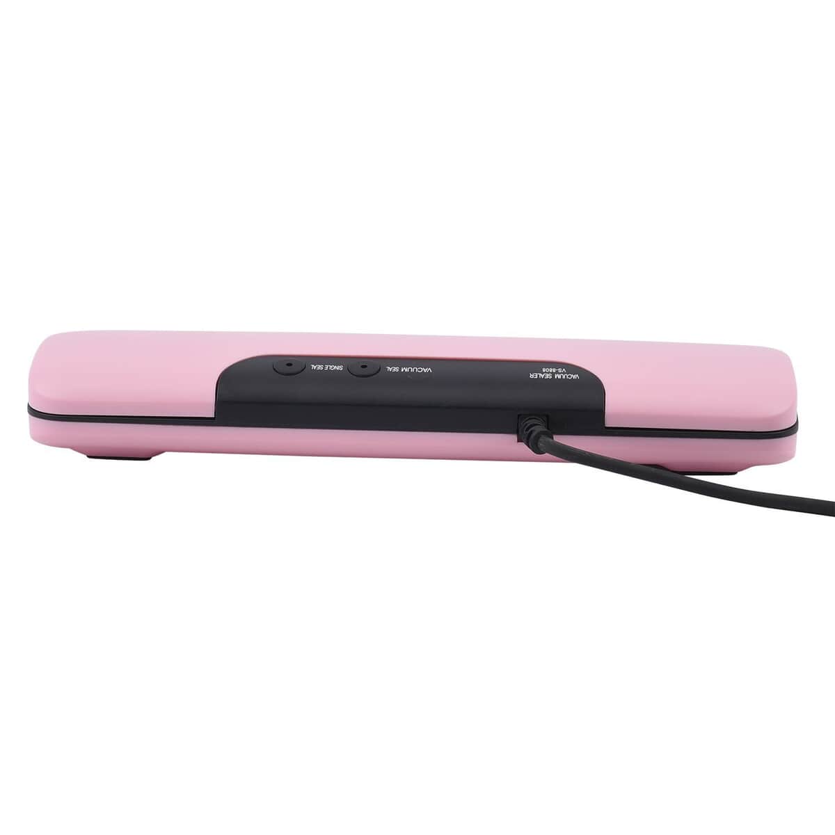 Homesmart Light Pink Vacuum Sealer with Seal, Roll Bag and Vacuum Bags image number 2
