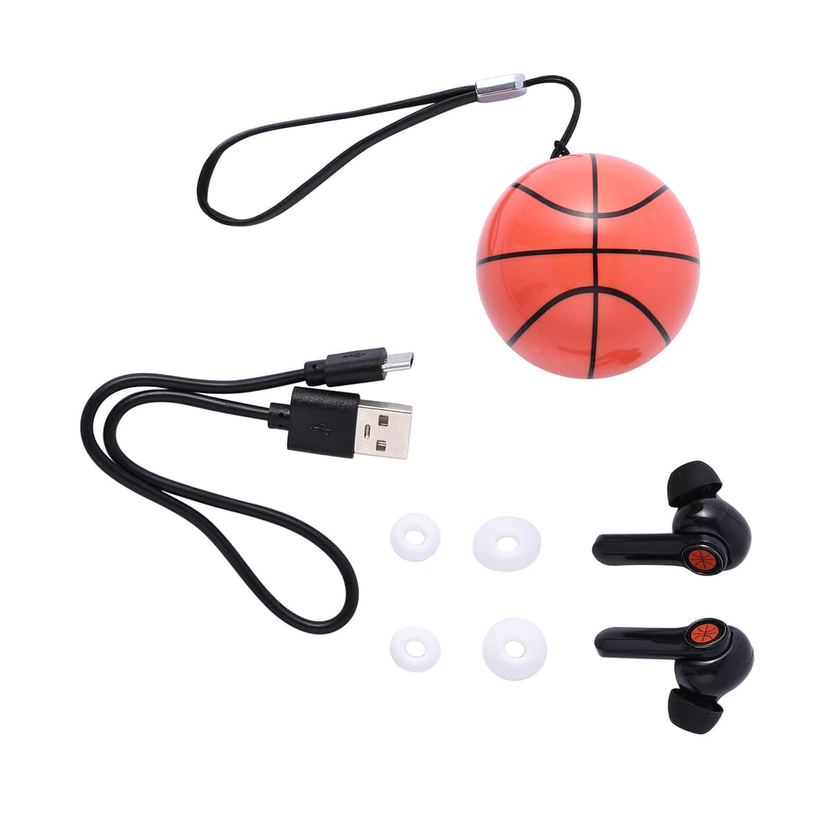 Bluetooth Wireless Ball Shape Earbuds image number 0