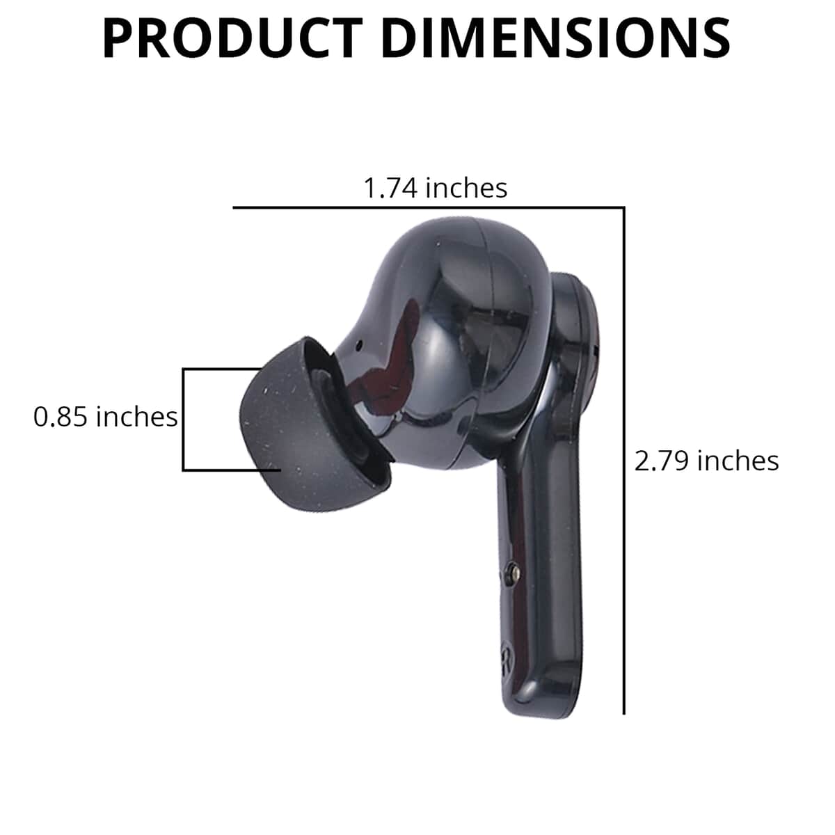 Bluetooth Wireless Ball Shape Earbuds image number 3