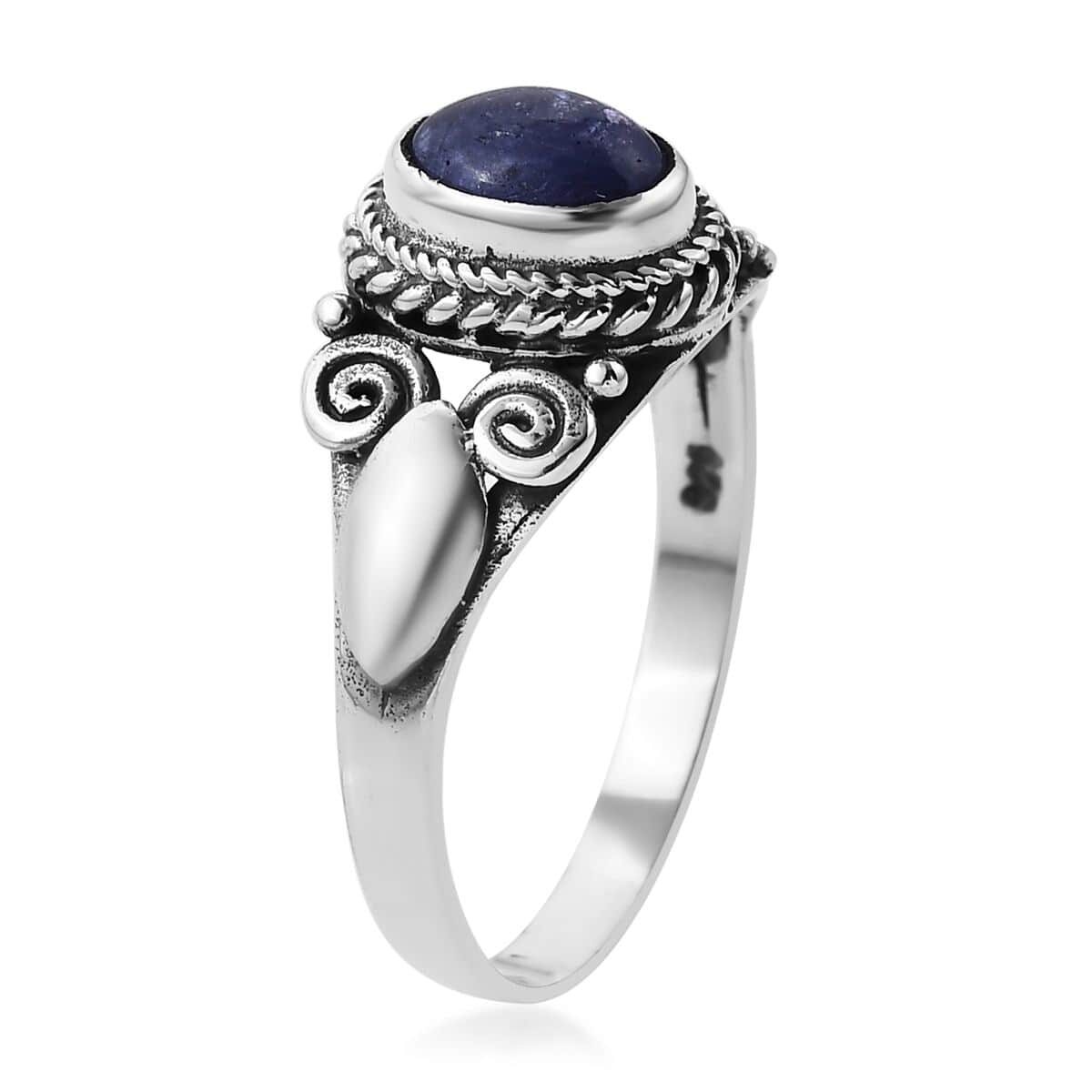 Bali Legacy Tanzanite Solitaire Ring in Sterling Silver (Size 10.0) 1.50 ctw image number 3