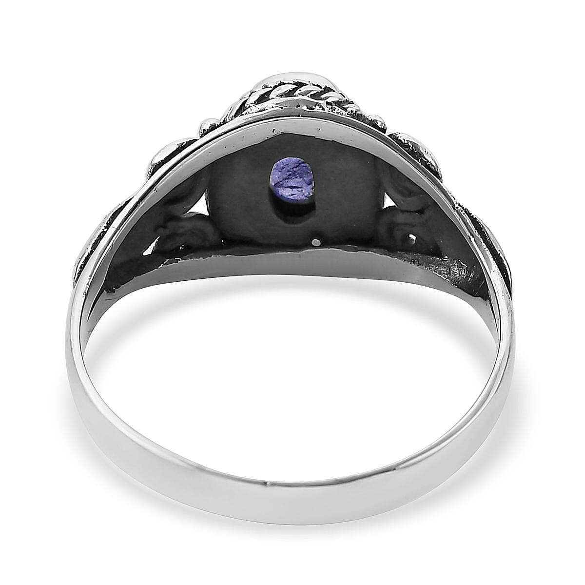 Bali Legacy Tanzanite Solitaire Ring in Sterling Silver (Size 10.0) 1.50 ctw