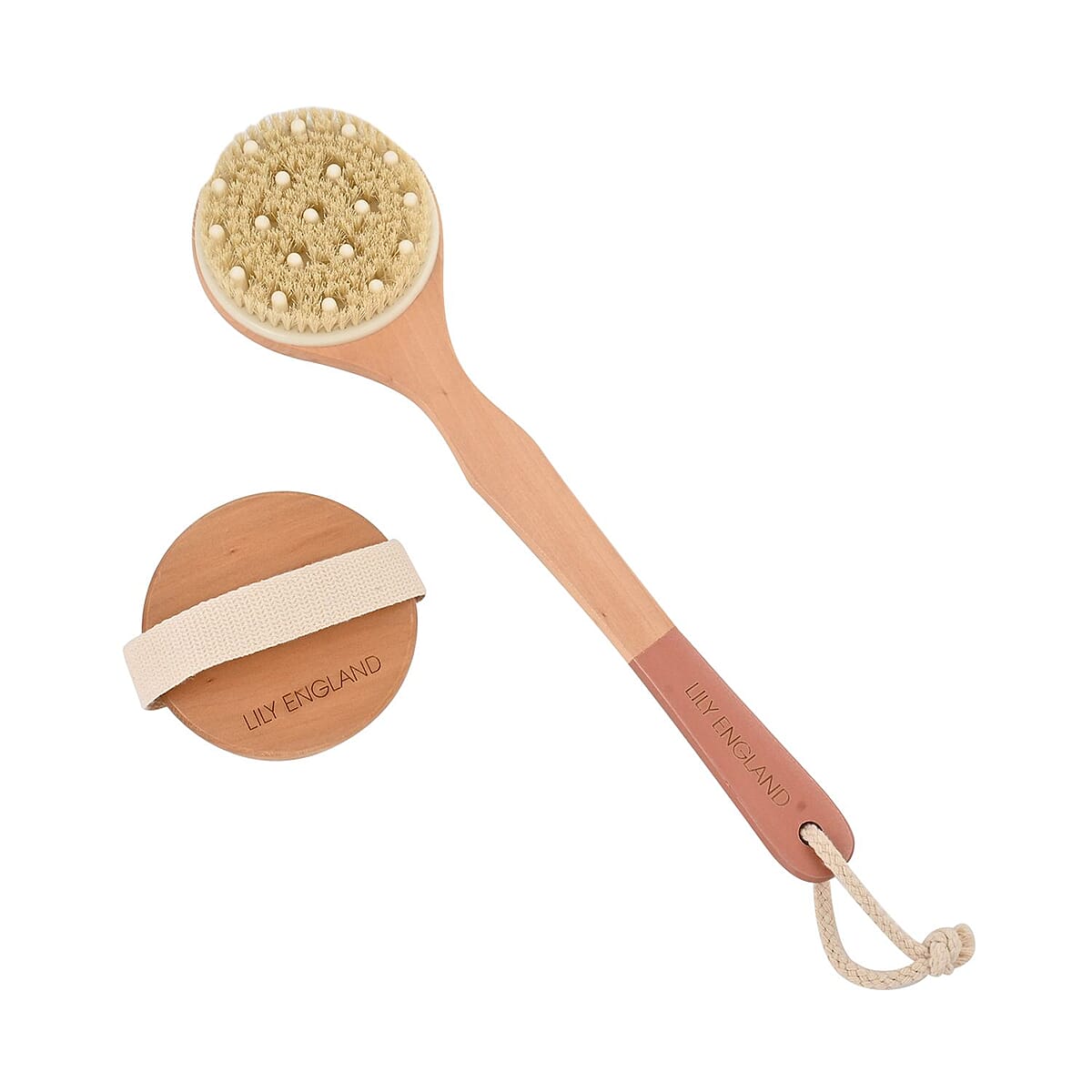 Closeout Lily England Body Brush Duo Set image number 2