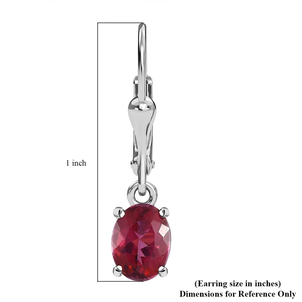 Brazilian Pink Petalite Lever Back Earrings in Platinum Over Sterling Silver 1.85 ctw image number 4