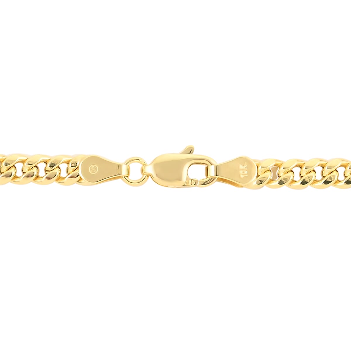 10K Yellow Gold 6.7mm Miami Cuban Necklace (22 Inches) (27.30 g) image number 3
