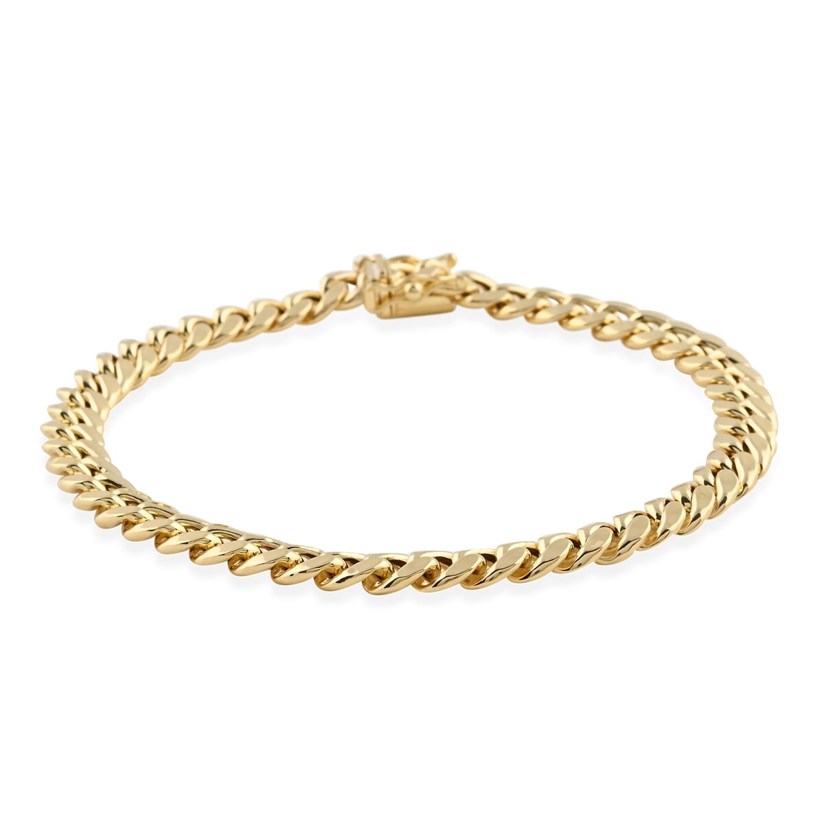 10K Yellow Gold 6.7mm Miami Cuban Bracelet (8.00 In) (9.92 g) image number 0