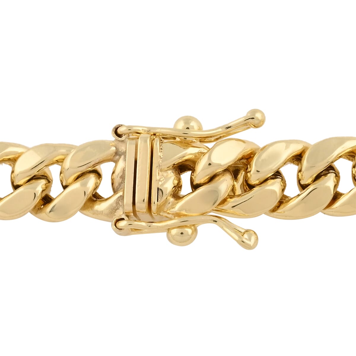 10K Yellow Gold 6.7mm Miami Cuban Bracelet (8.00 In) (9.92 g) image number 3