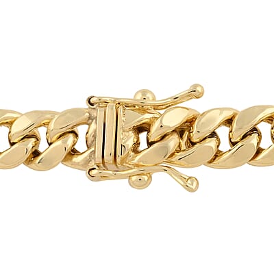 10K Yellow Gold 6.7mm Miami Cuban Bracelet (8.00 In) 9.92 Grams