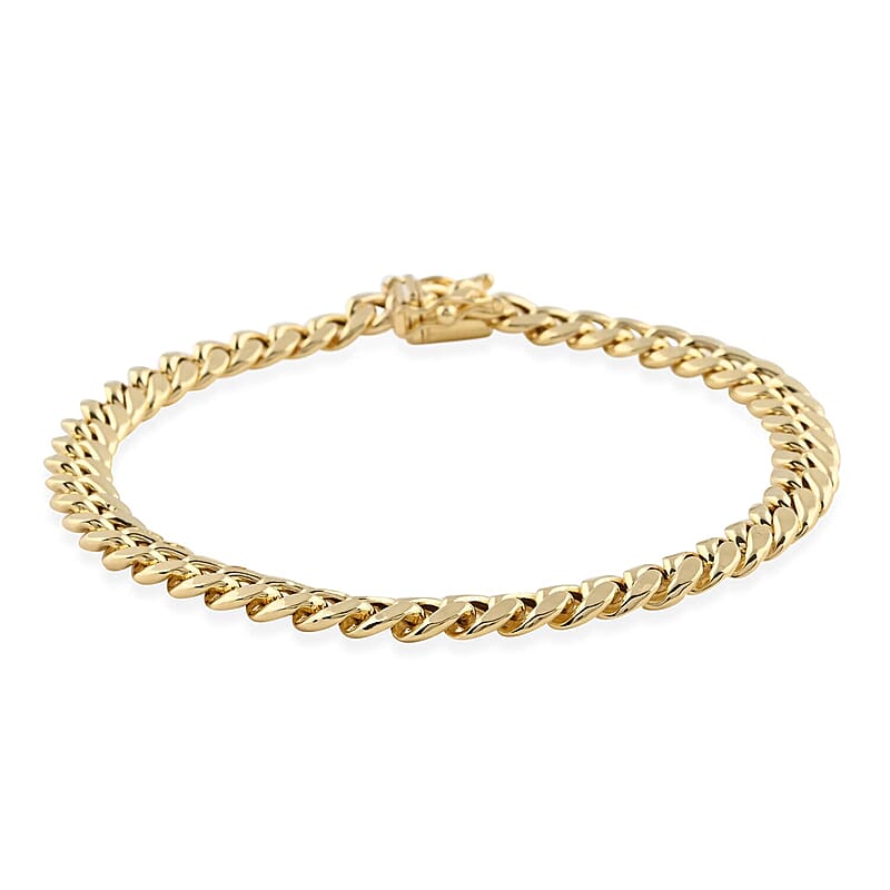 10K Yellow Gold 6.7mm Miami Cuban Bracelet (9.00 In) 10.54 Grams