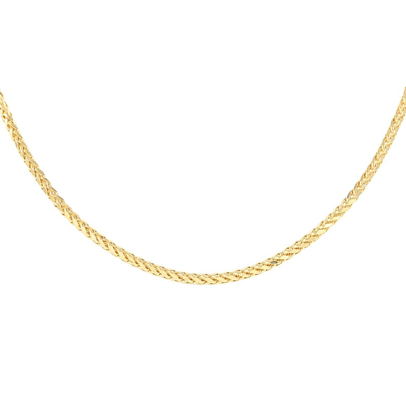 10K Yellow Gold 3mm Palma Necklace (22 Inches) 5.90 Grams