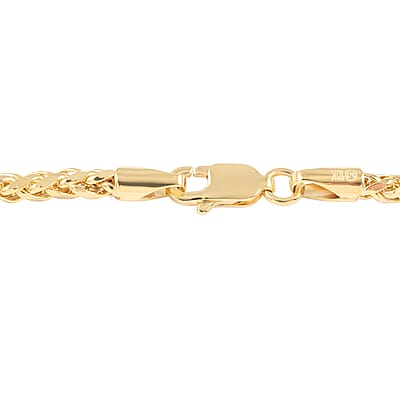 10K Yellow Gold 3mm Palma Necklace (22 Inches) 5.90 Grams