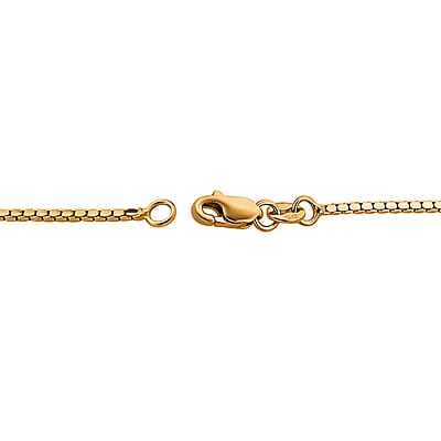 22K Yellow Gold Floral Necklace 20 Inches 9.95 Grams