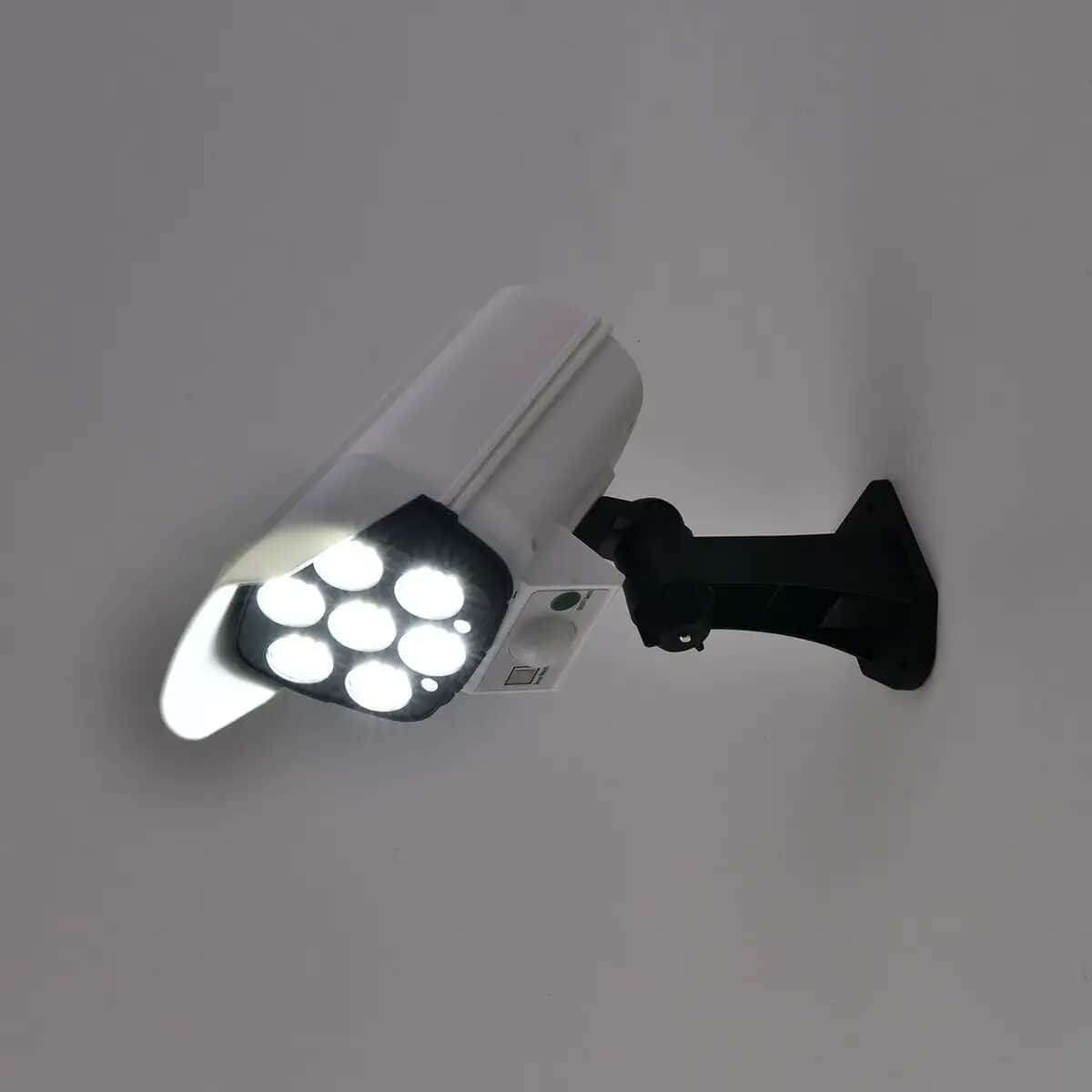 White Camera Design LED Solar Street Light image number 1