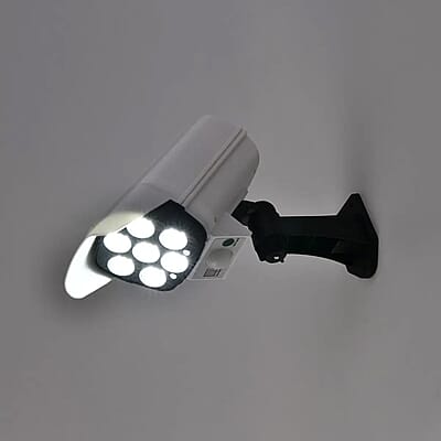 White Camera Design LED Solar Street Light
