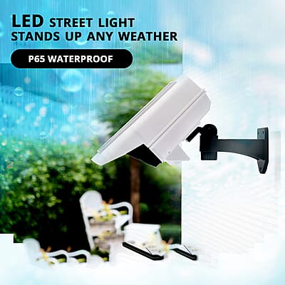 White Camera Design LED Solar Street Light