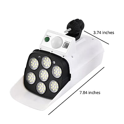 White Camera Design LED Solar Street Light