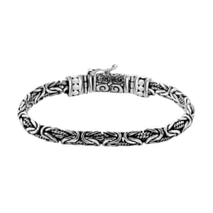 Bali Legacy Sterling Silver Borobudur Bracelet (7.50 In) 32.35 Grams