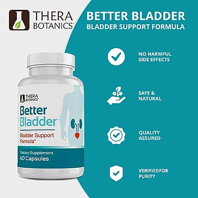 Better Bladder Control Supplement for Women and Men , Women's Bladder Control Supplements , Vital Health Supplements , Bladder Support Supplements