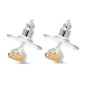 Brazilian Petalite Stud Earrings in Sterling Silver 0.80 ctw