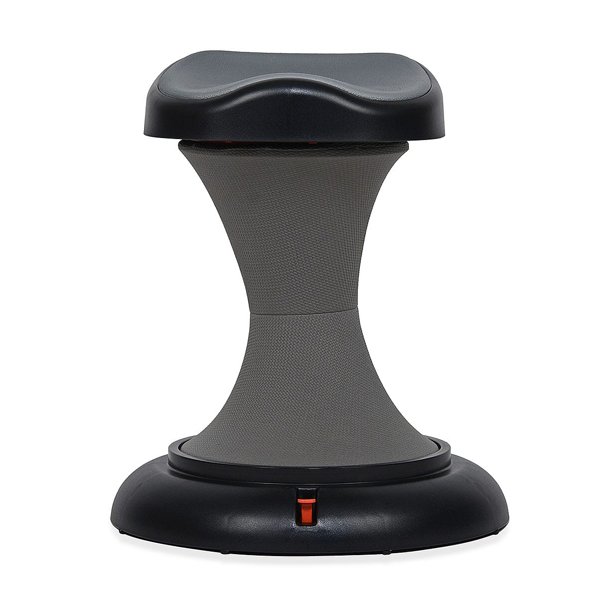 Black Gray EzHula Core Balance Fitness Chair For Home Office and Gyms, Mimics Hula Hoop Motion For Core Balance, Coordination and Stability image number 5