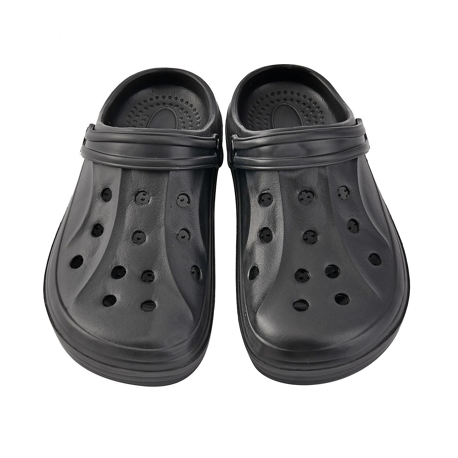 Black EVA Clogs - Size 7