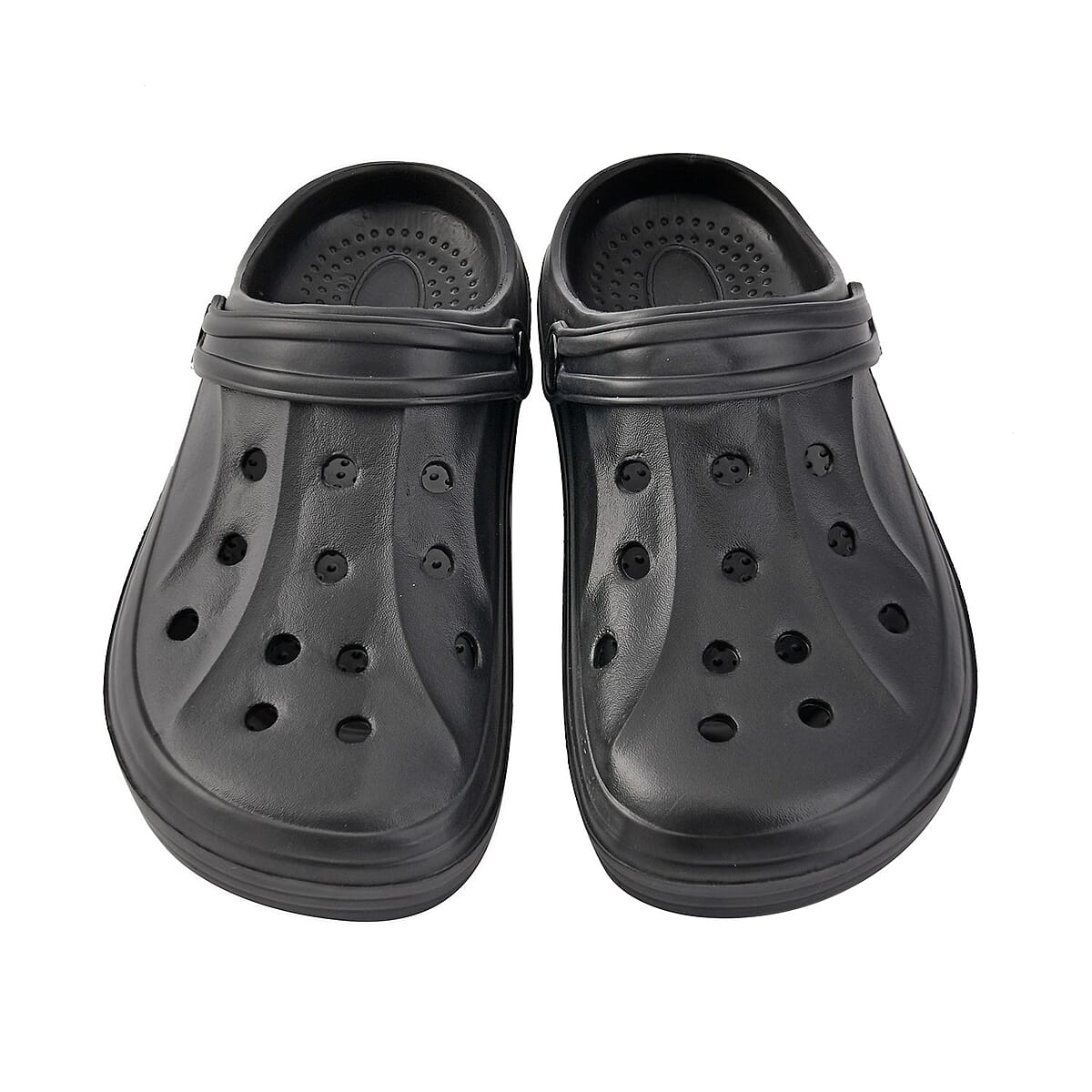 Black EVA Clogs - Size 9 image number 1