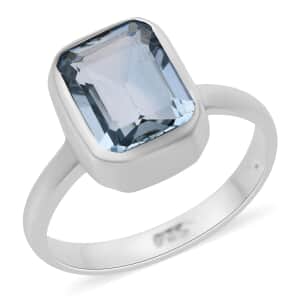 Bali Legacy Sky Blue Topaz Ring in Sterling Silver (Size 6) 0.85 ctw