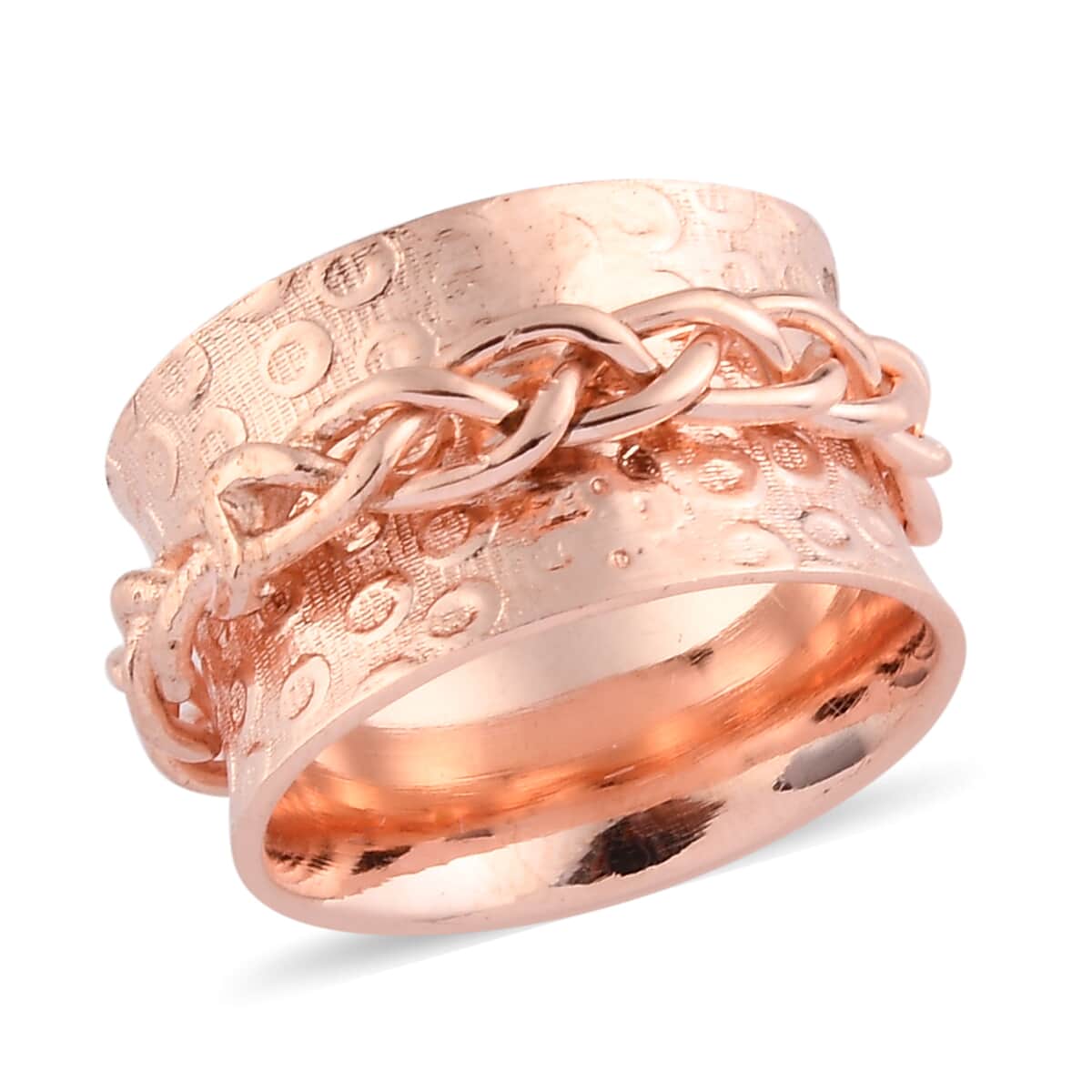 Copper Spinner Ring image number 0