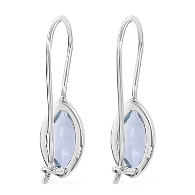 Bali Legacy Sky Blue Topaz Earrings in Sterling Silver 0.55 ctw