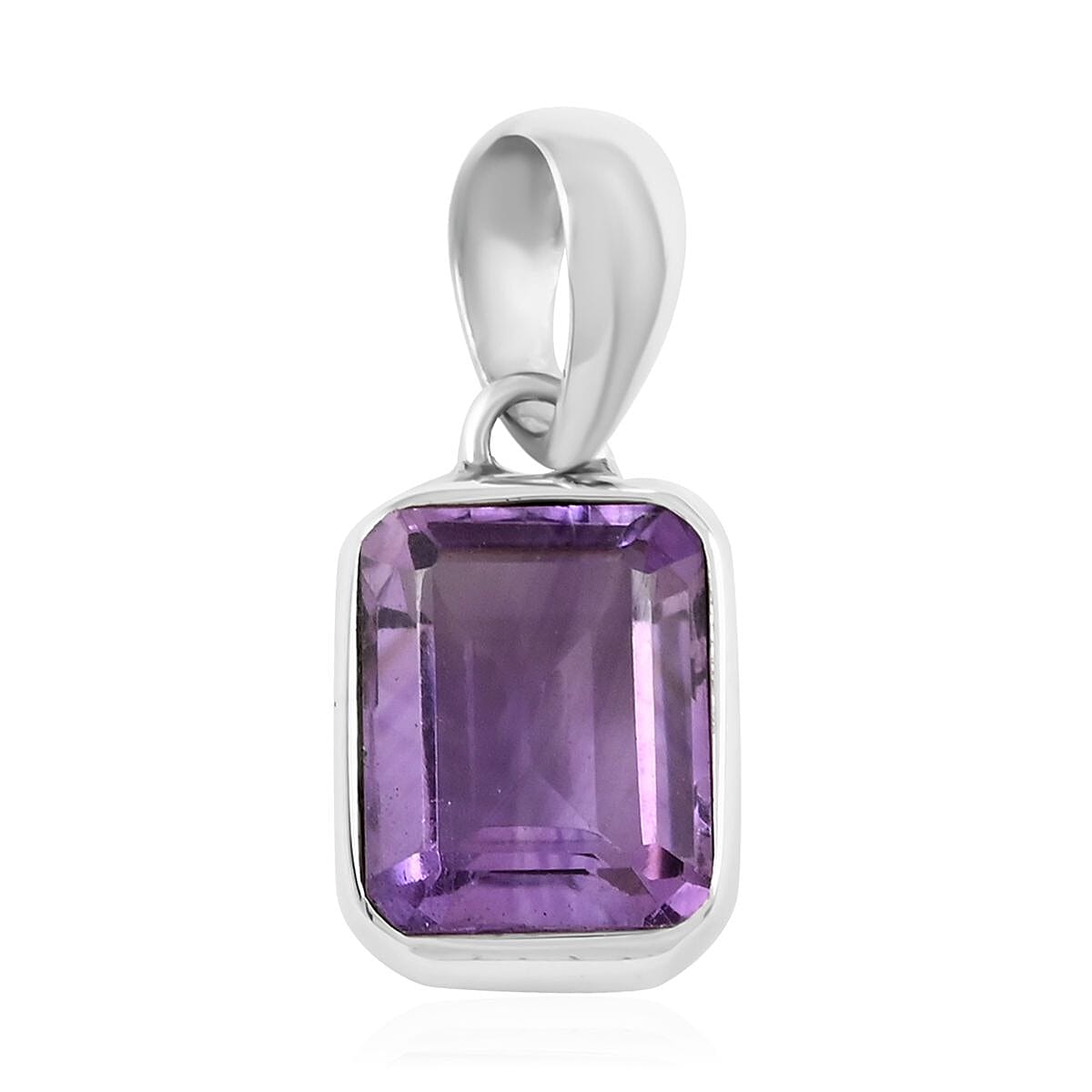 Bali Legacy Amethyst Pendant in Sterling Silver 0.65 ctw image number 0