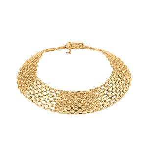 Maestro Gold Collection Italian 14K Yellow Gold 12.5mm Bismark Bracelet (7.50 In) 7.90 Grams