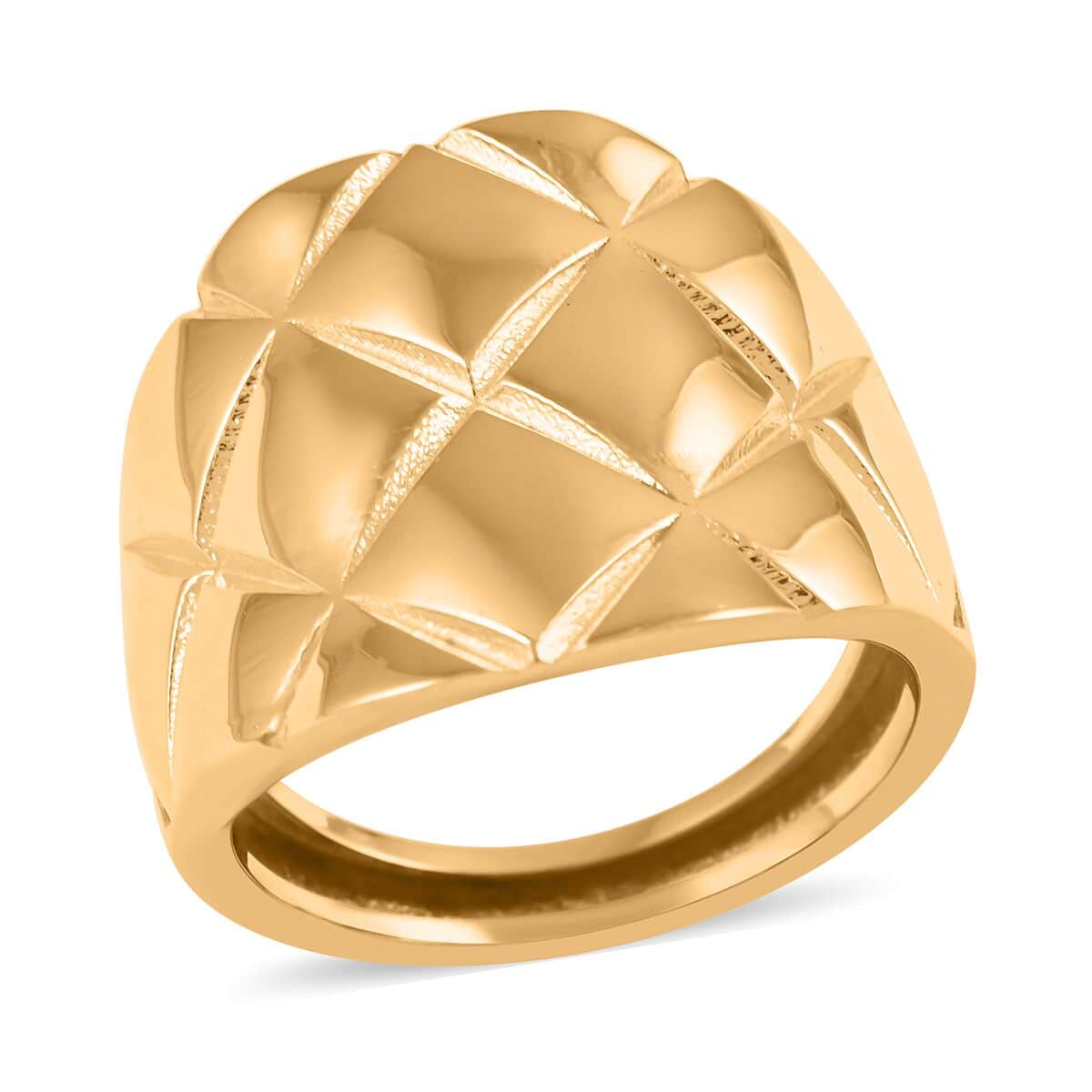Buy Maestro Gold Collection Italian 10K Yellow Gold Stretch Mesh Ring ,  Star Charm Ring , Mesh Band Ring , Stretch Ring , Gold Band Ring (Size  9-12) at ShopLC.