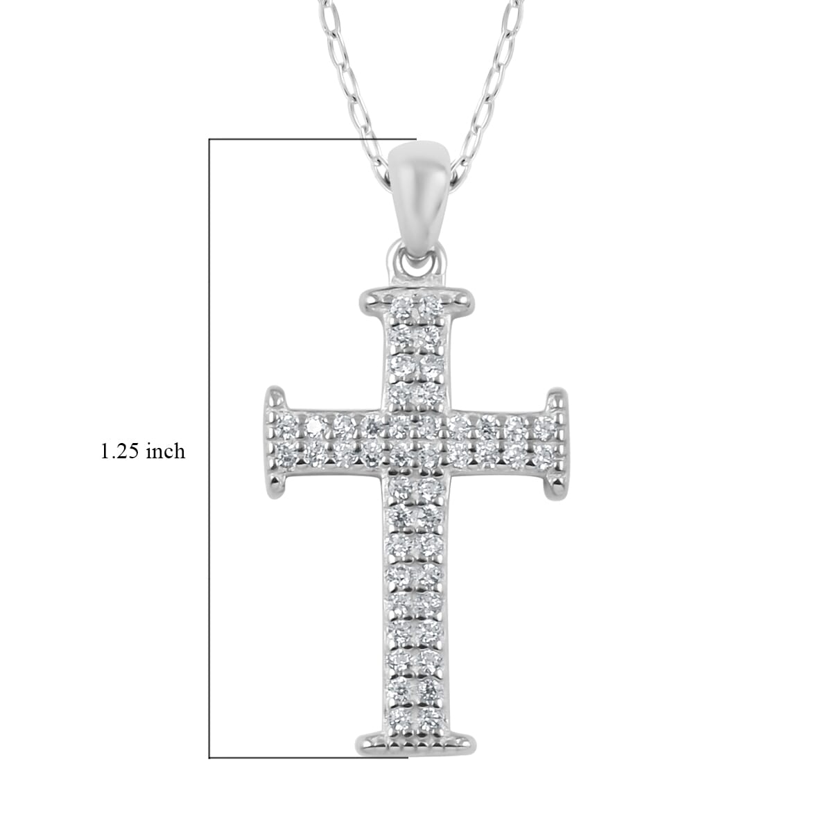 Diamond on sale studded cross