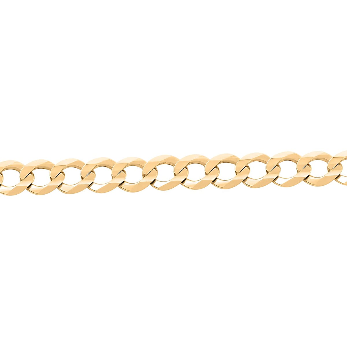 Italian 14K Yellow Gold 4.3mm Miami Cuban Bracelet (8.00 In) 3.40 Grams image number 2