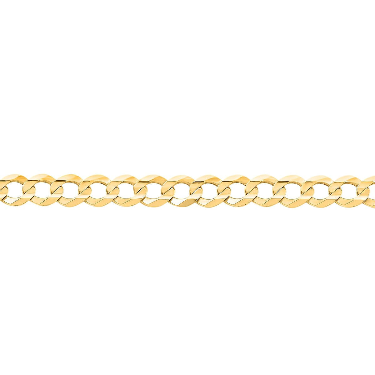 Italian 14K Yellow Gold 4.3mm Cuban Bracelet (8.00 In) 3.40 Grams image number 2