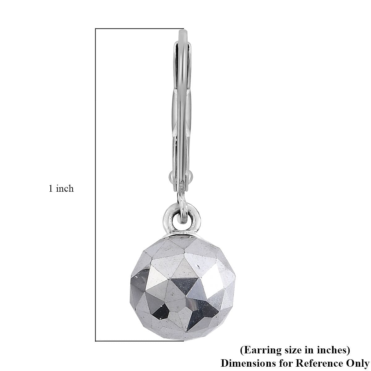 Terahertz Lever Back Earrings in Sterling Silver 27.50 ctw image number 4