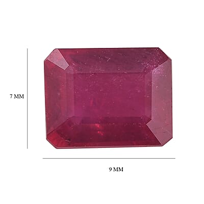 Niassa Ruby (FF) (Oct 9x7 mm) 2.69 ctw Loose Gemstone
