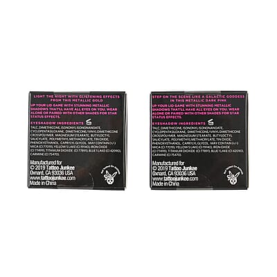 Closeout Tattoo Junkee Set of 2 Eyeshadows