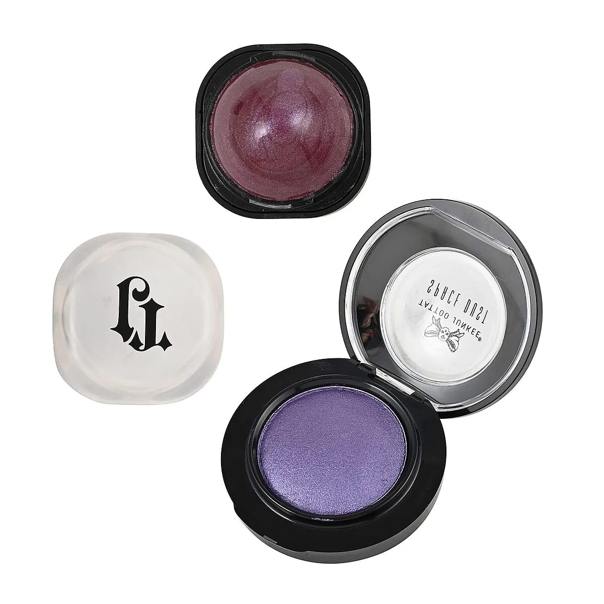 Closeout Tattoo Junkee Set of 3 Lip Gloss, Lip Balm, and Eyeshadow image number 5
