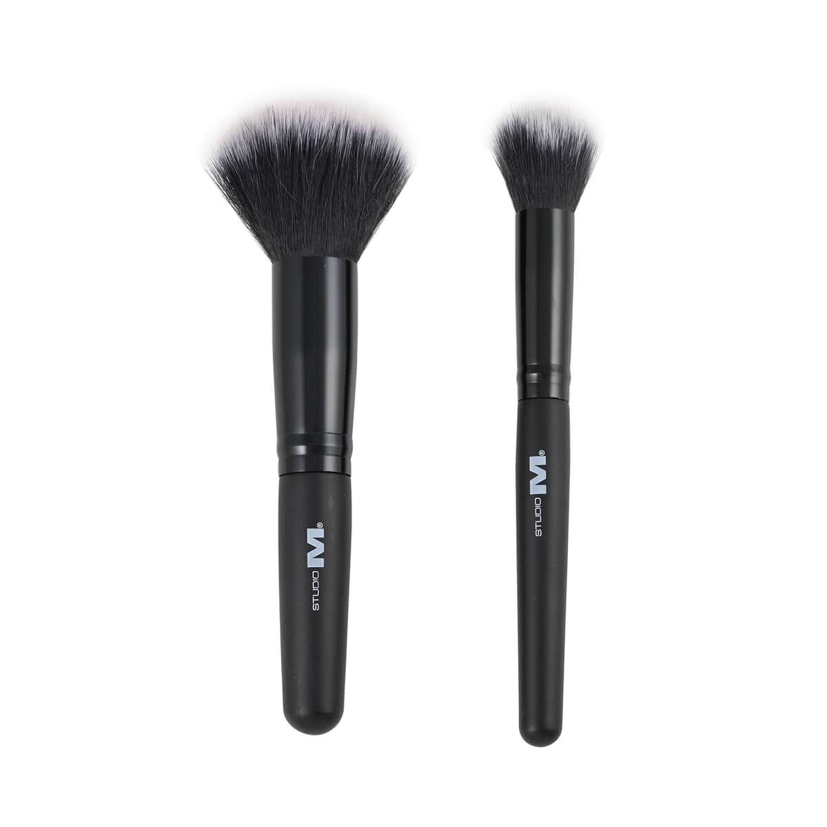 Closeout Studio M Set of 2 Makeup Brushes (Total Face & Powder) image number 0