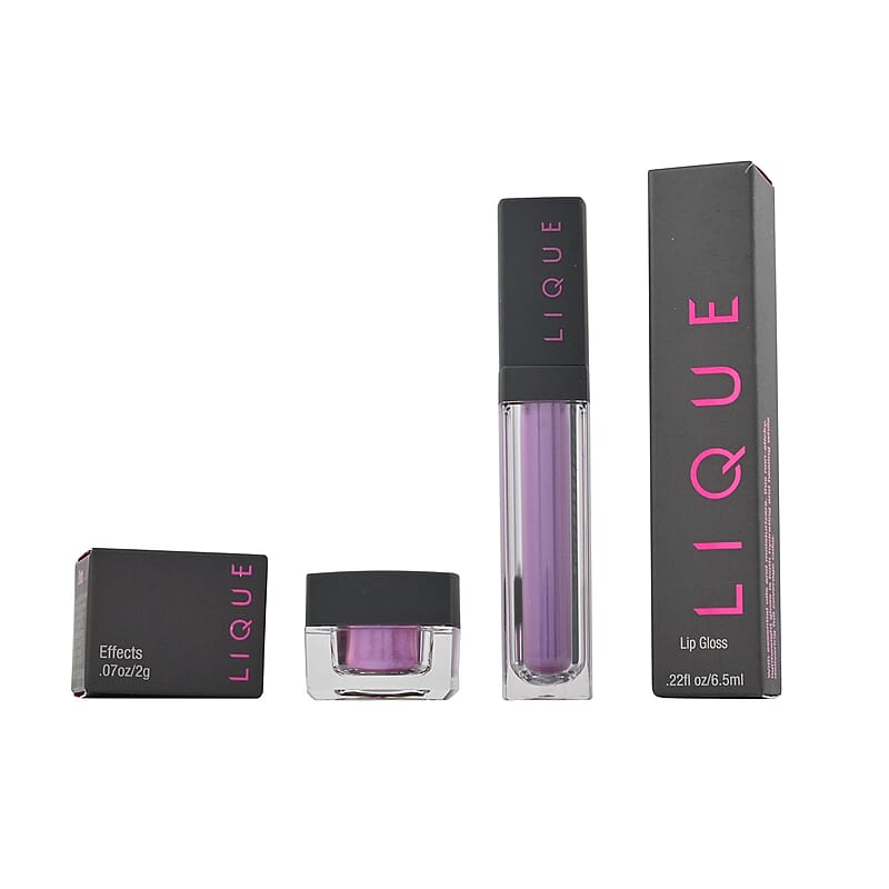 Closeout Lique 2 Piece Makeup Set (Lip Gloss & Liquid Effect)