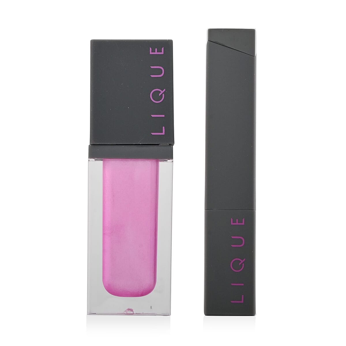 Closeout Lique Metallic Pink and Champagne Liquid Lipsticks image number 2