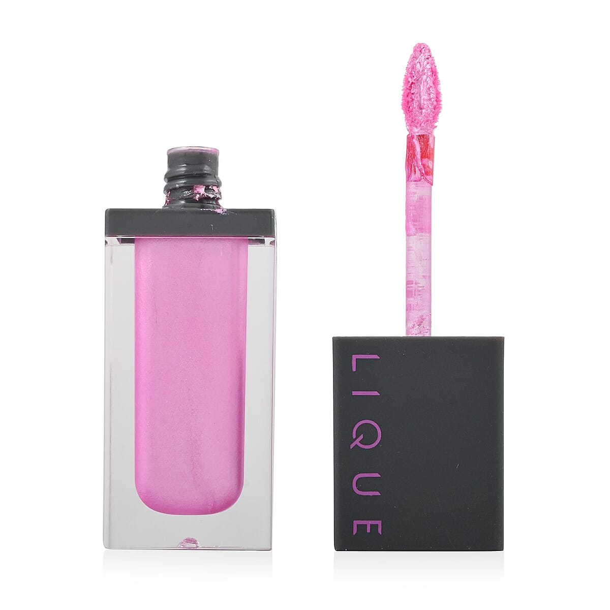 Closeout Lique Metallic Pink and Champagne Liquid Lipsticks image number 4